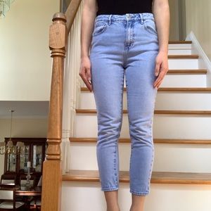 John Galt Medium wash mom jeans